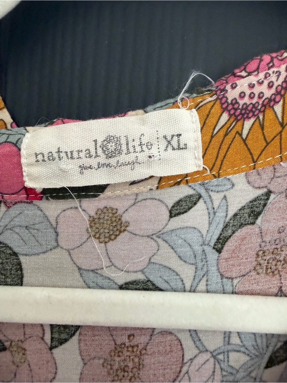 NATURAL LIFE Women's Rebecca Midi Dress in Vintage Floral - Picture 8 of 14